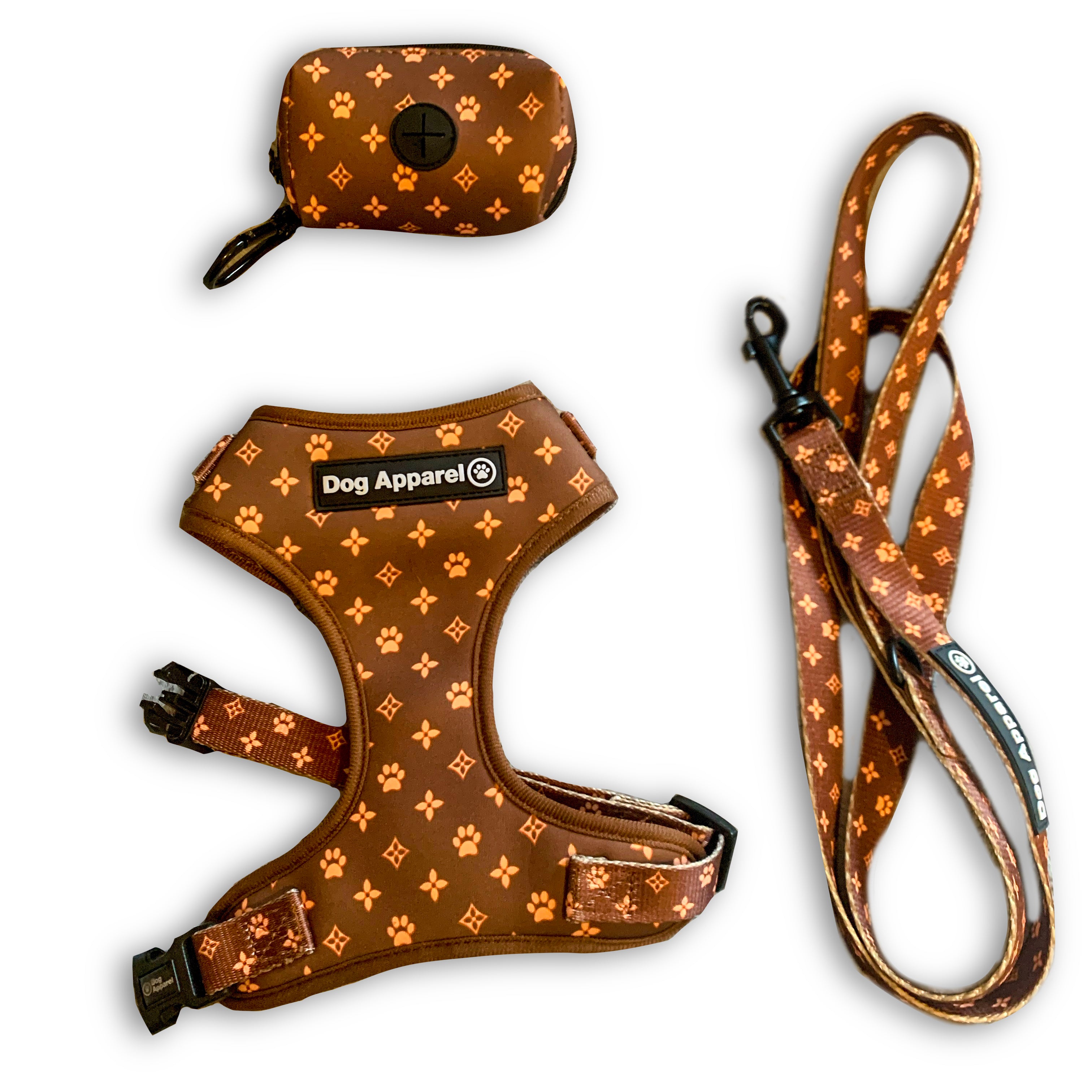 Chewy Vuitton Harness & Lead