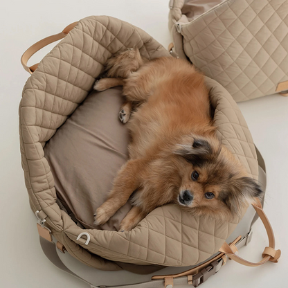 Luxury Pet Carrier Bed & Car Seat