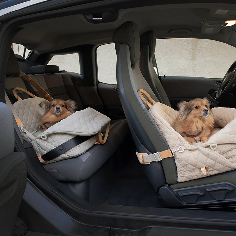 Luxury Pet Carrier Bed & Car Seat